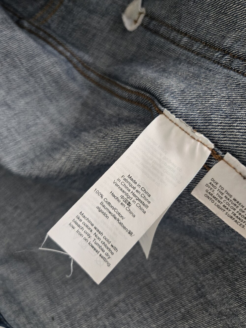 Madewell Oversized Denim Western Chore Coat Jacket, M - Picture 10 of 11